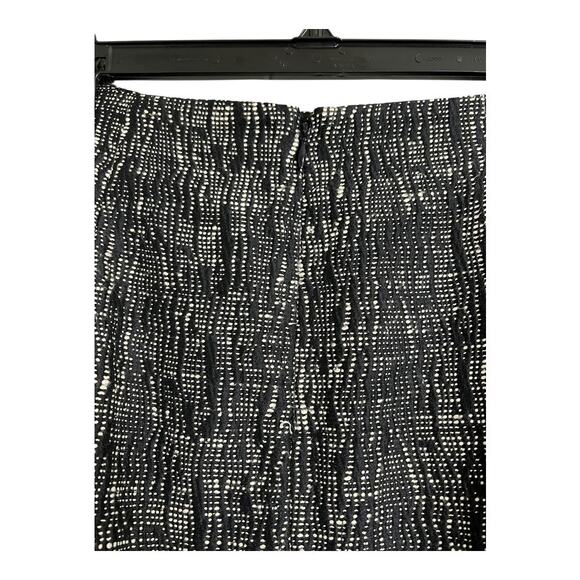 Sophie Theallet The Limited Skirt Women's Size 4 Black White Textured Pencil - Picture 5 of 8